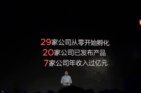小米雷軍披露生態(tài)鏈企業(yè)情況：已投資55個企業(yè)