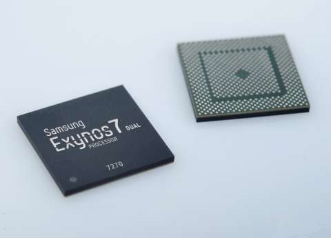 三星量產(chǎn)首款14nm可穿戴處理器Exynos 7270：省電20%