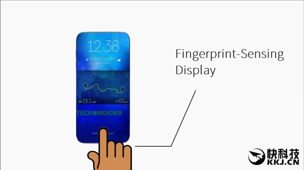 三星Galaxy S8概念圖出爐：無邊框+正面指紋識別