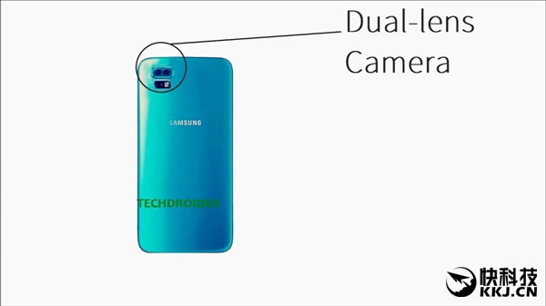 三星Galaxy S8概念圖出爐：無邊框+正面指紋識別
