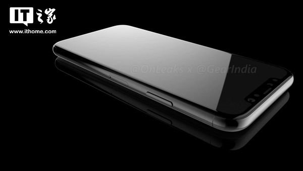 蘋果iPhone 8玫瑰金渲染圖賞:全面屏邊緣大有玄機(jī)
