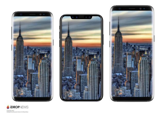 5.8英寸全面屏！蘋果代工廠員工確認iPhone 8變大