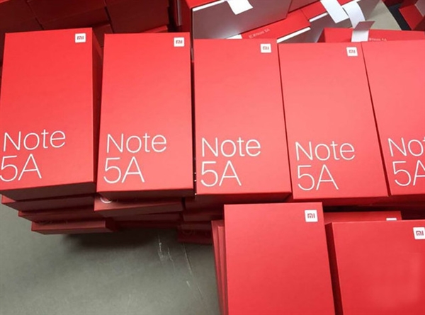 紅米Note 5A現(xiàn)身：售價/配置曝光