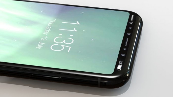 最終版”iPhone渲染圖：超窄邊框+Touch ID嵌入電源鍵