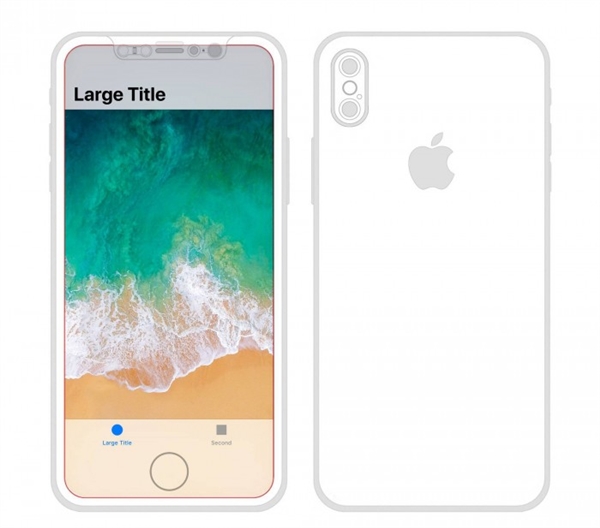 iPhone 8全面屏詳細(xì)揭秘：6.6英寸Plus版是蘋果隱藏驚喜