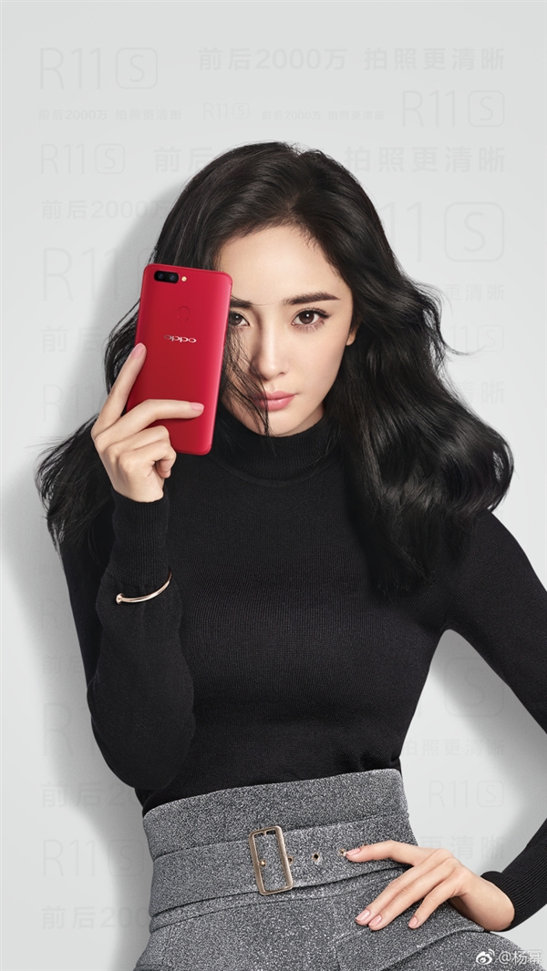 OPPO R11s紅色版真機(jī)公布：全面屏+前后2000萬(wàn)
