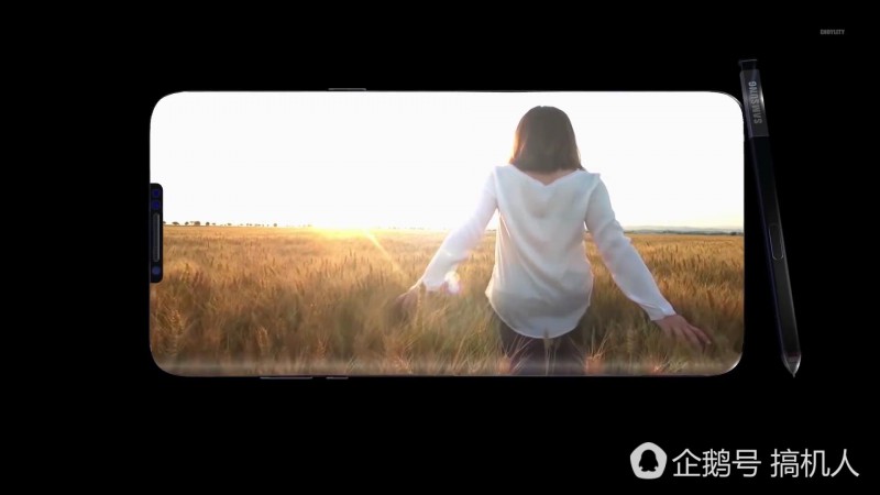 三星Note 9概念圖：iPhone X劉海抄過(guò)去了