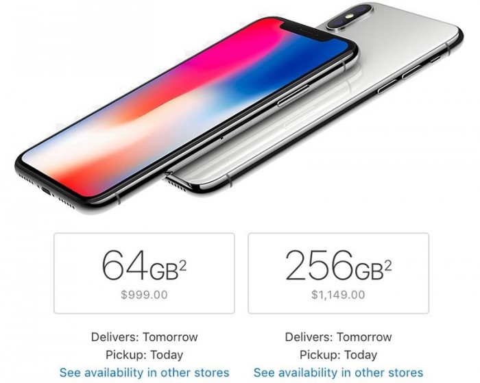 搶占圣誕市場：iPhone X多地開啟次日送達