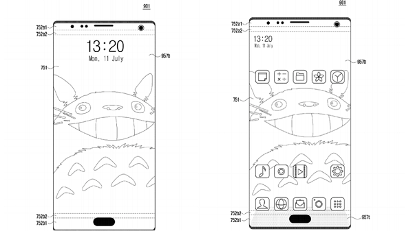 三星新專利可解決iPhone X的“劉海”問(wèn)題：屏上直接開(kāi)孔