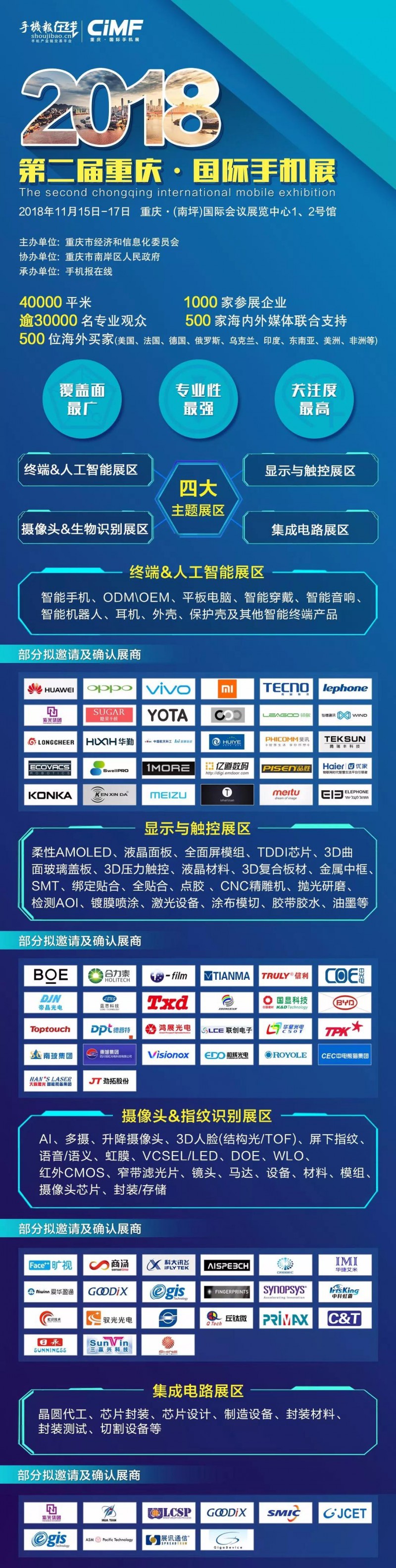 2018 CiMF國際手機展震撼來襲（11月15-17日）